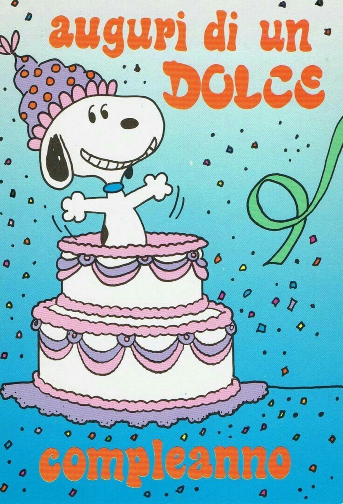 Buon Compleanno Auguri immagini belle con Snoopy 160