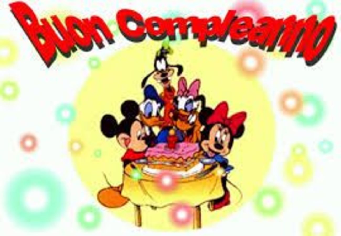 Buon Compleanno Disney 1 Buongiorno Immagini It