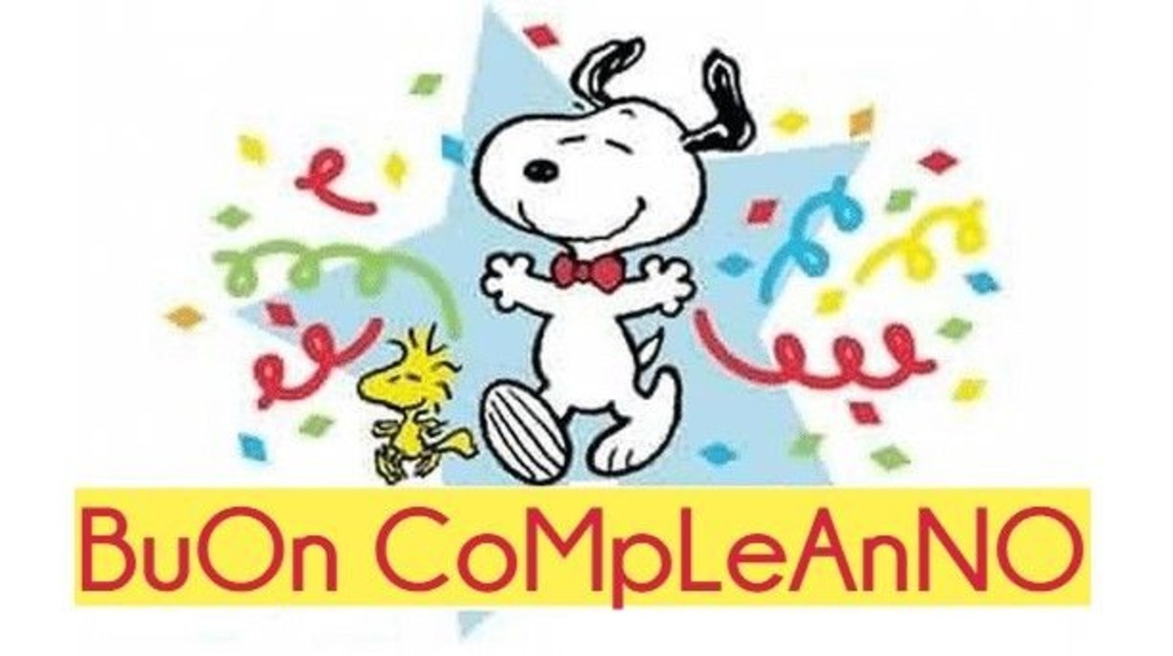 Buon Compleanno Snoopy 297 Buongiorno Immagini It