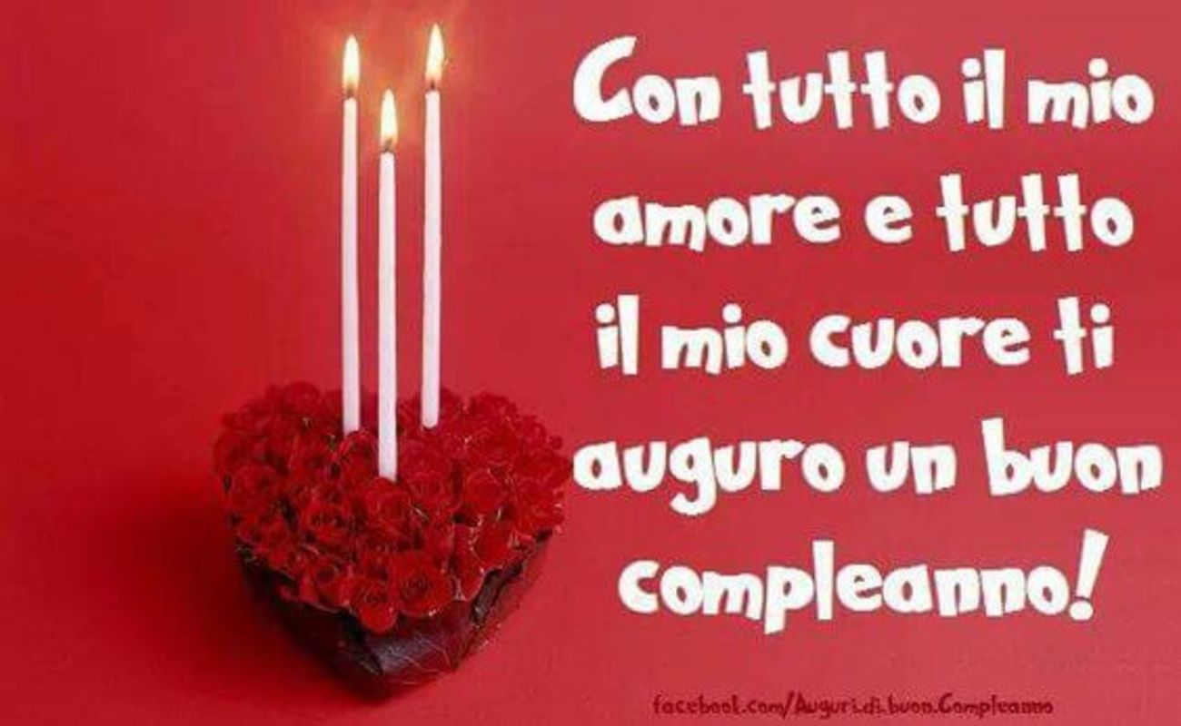 Buon Compleanno amore 86