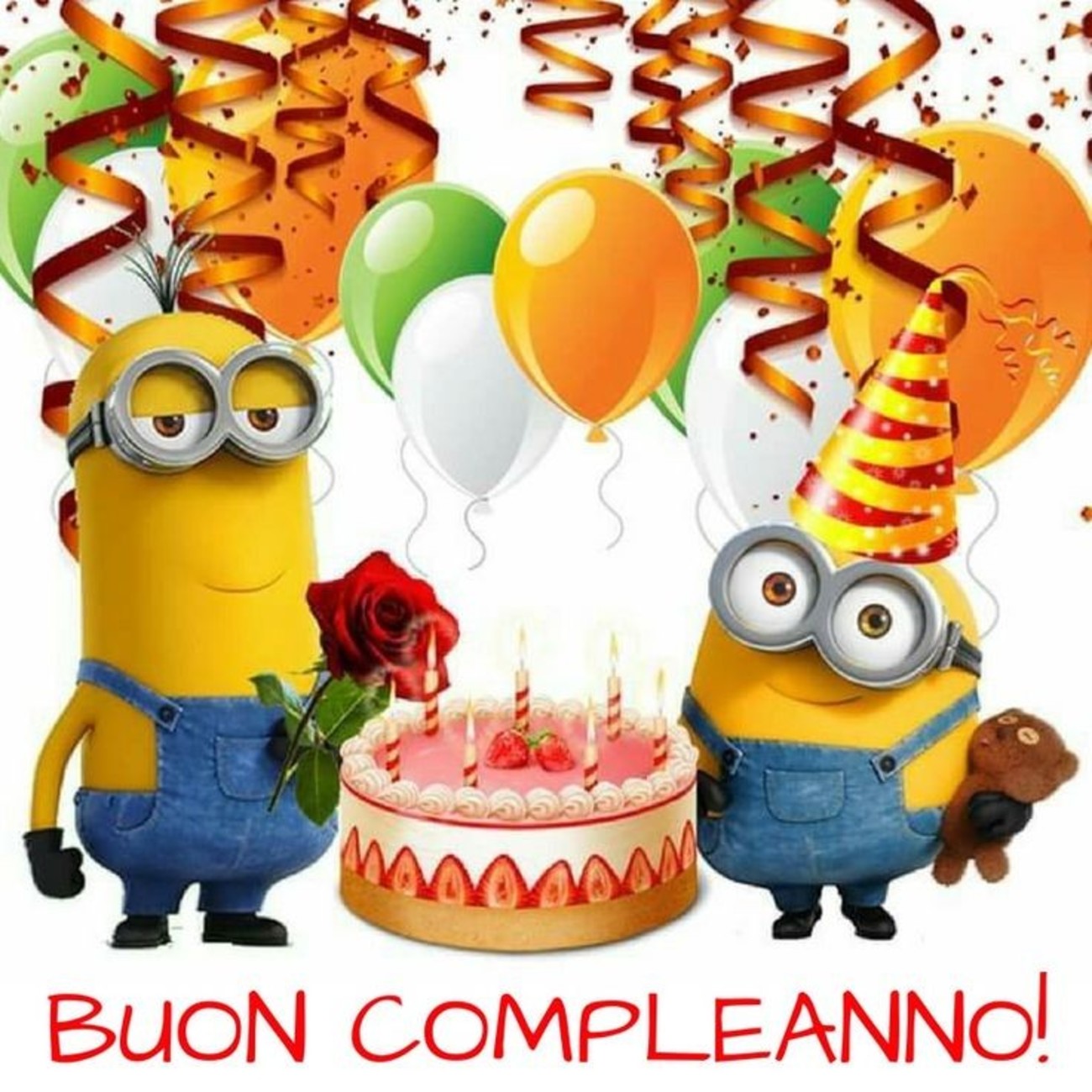 Buon Compleanno Coi Simpaticissimi Minions 334 Buongiorno Immagini It