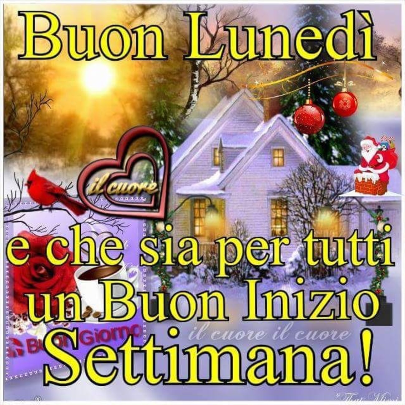 Buon Lunedi Immagini Natalizie Buongiorno Immagini It