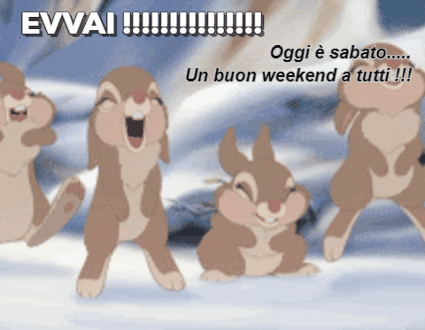 Buon Sabato e Buon Weekend GIF animate 200