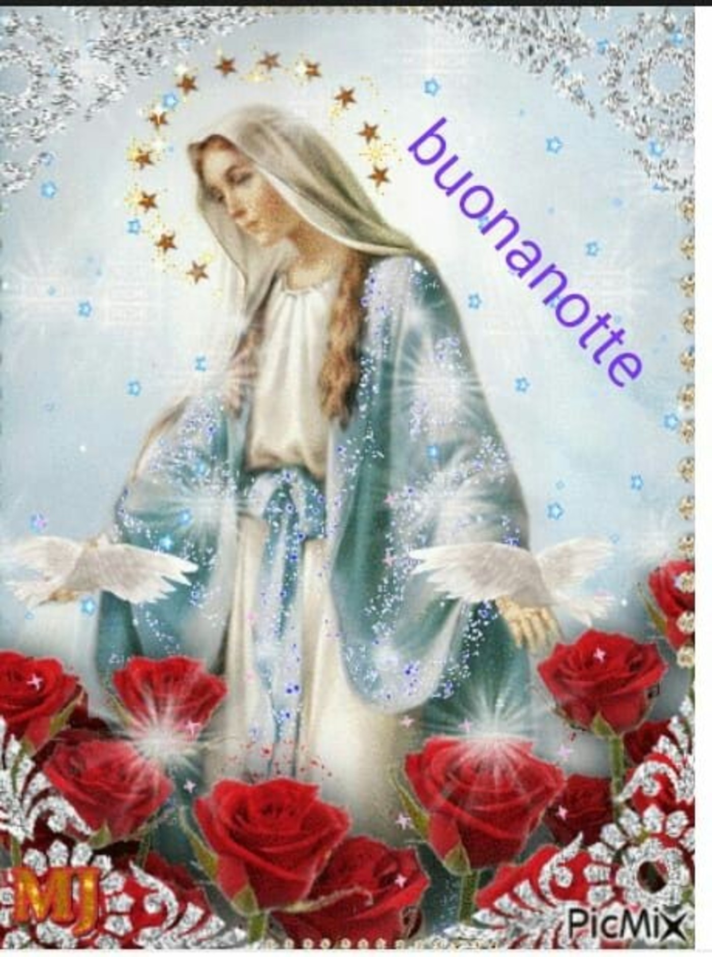 Buonanotte con la Madonna immagini sacre 992