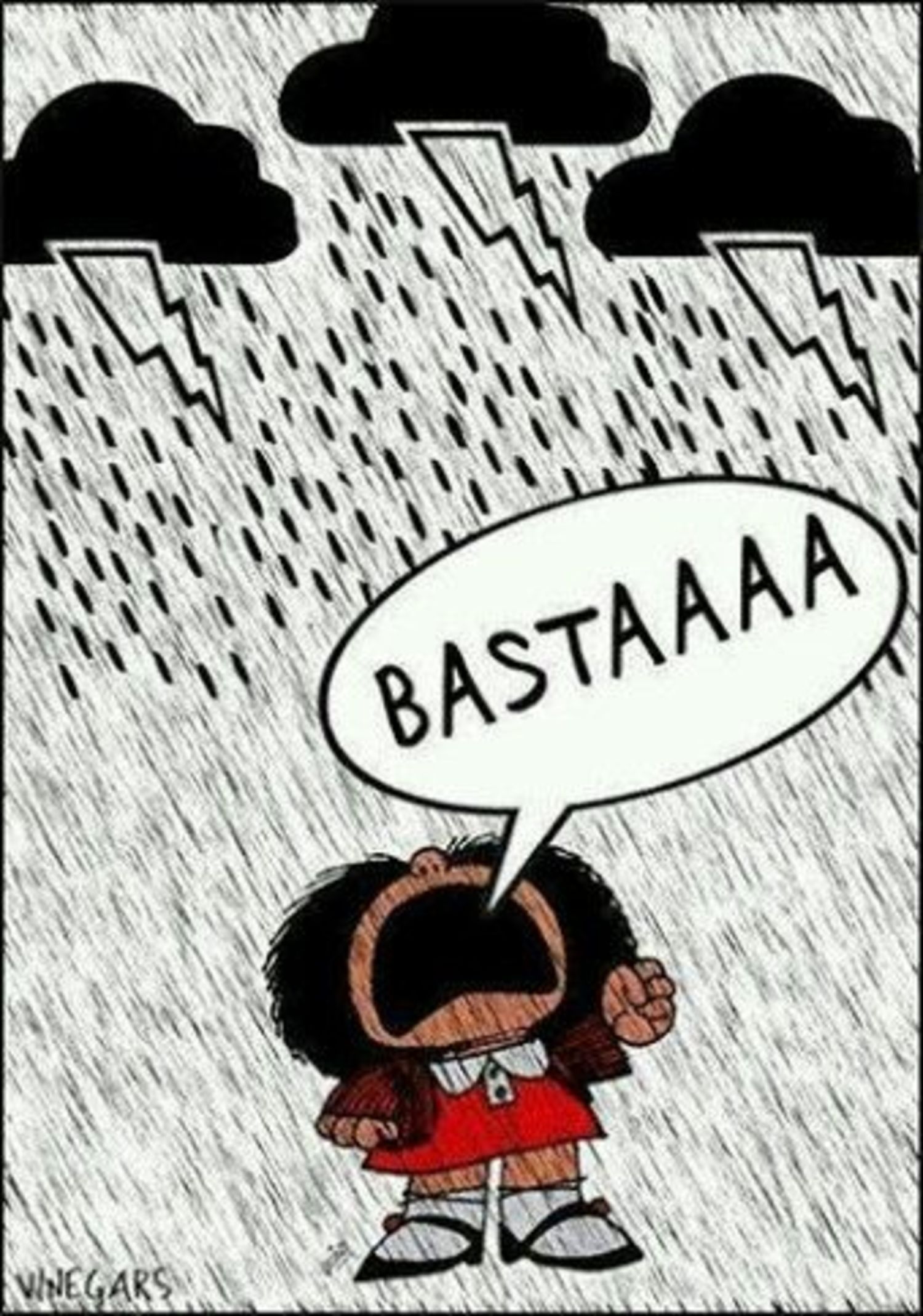 Buongiorno Mafalda con la pioggia 16