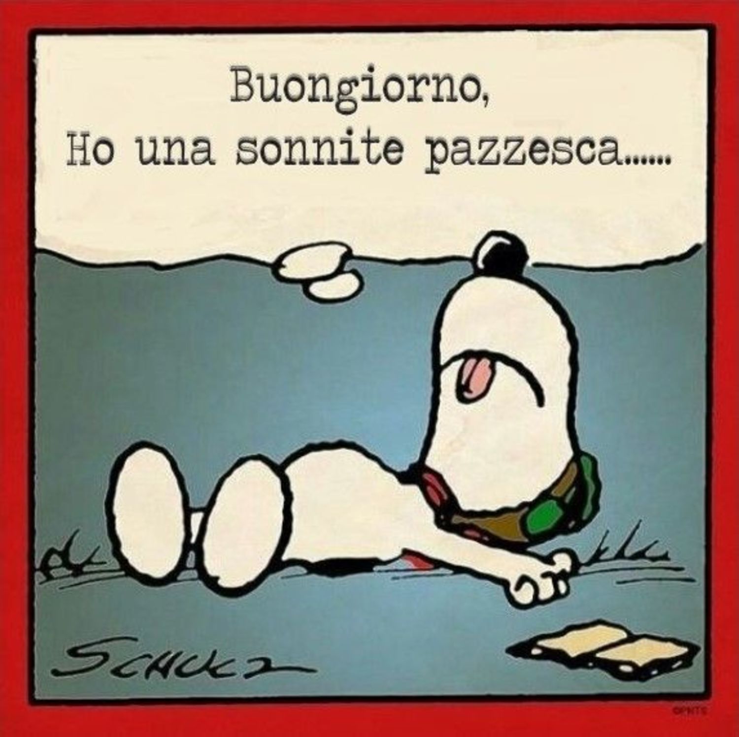 Buongiorno divertente Snoopy 10