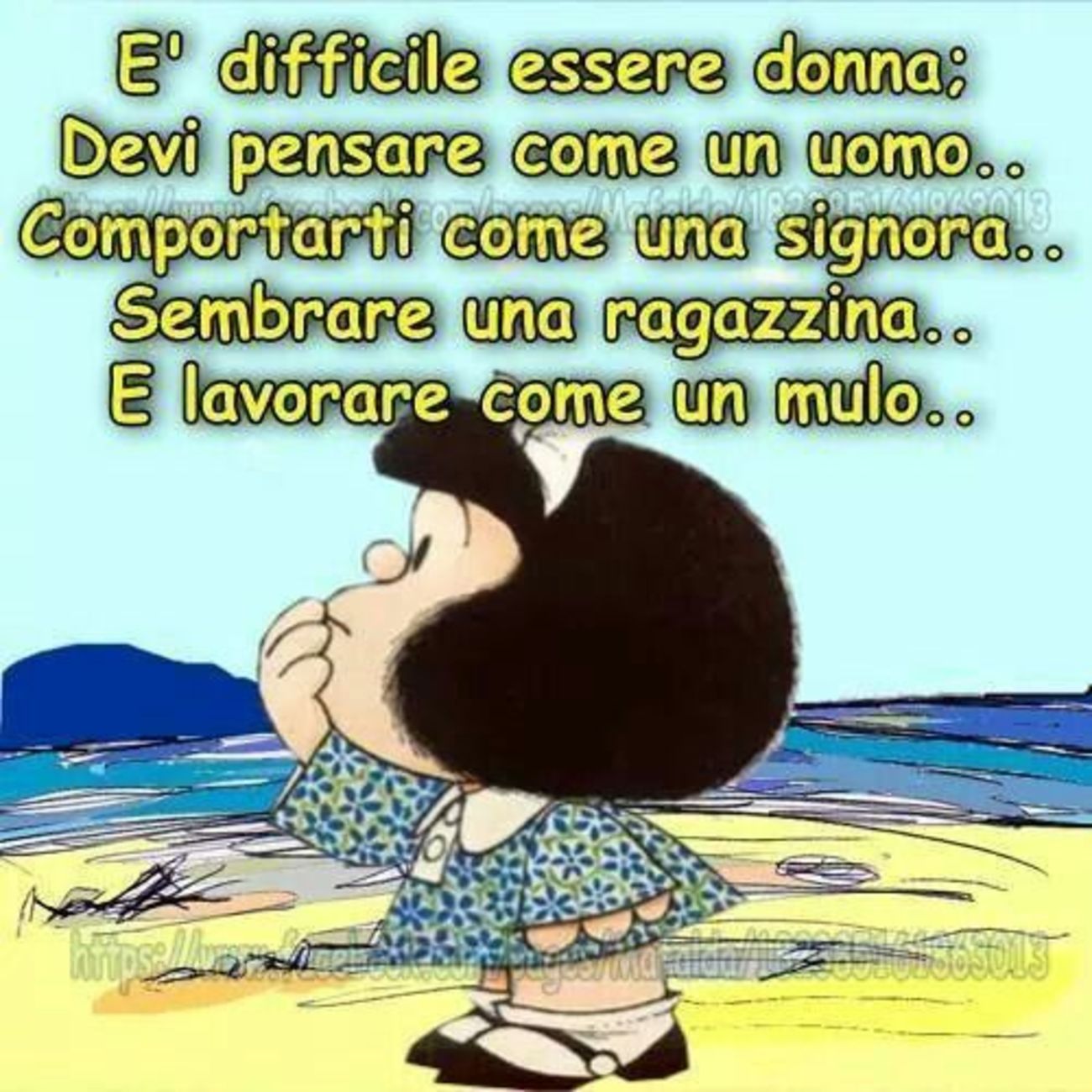 Frasi vignette con Mafalda 30