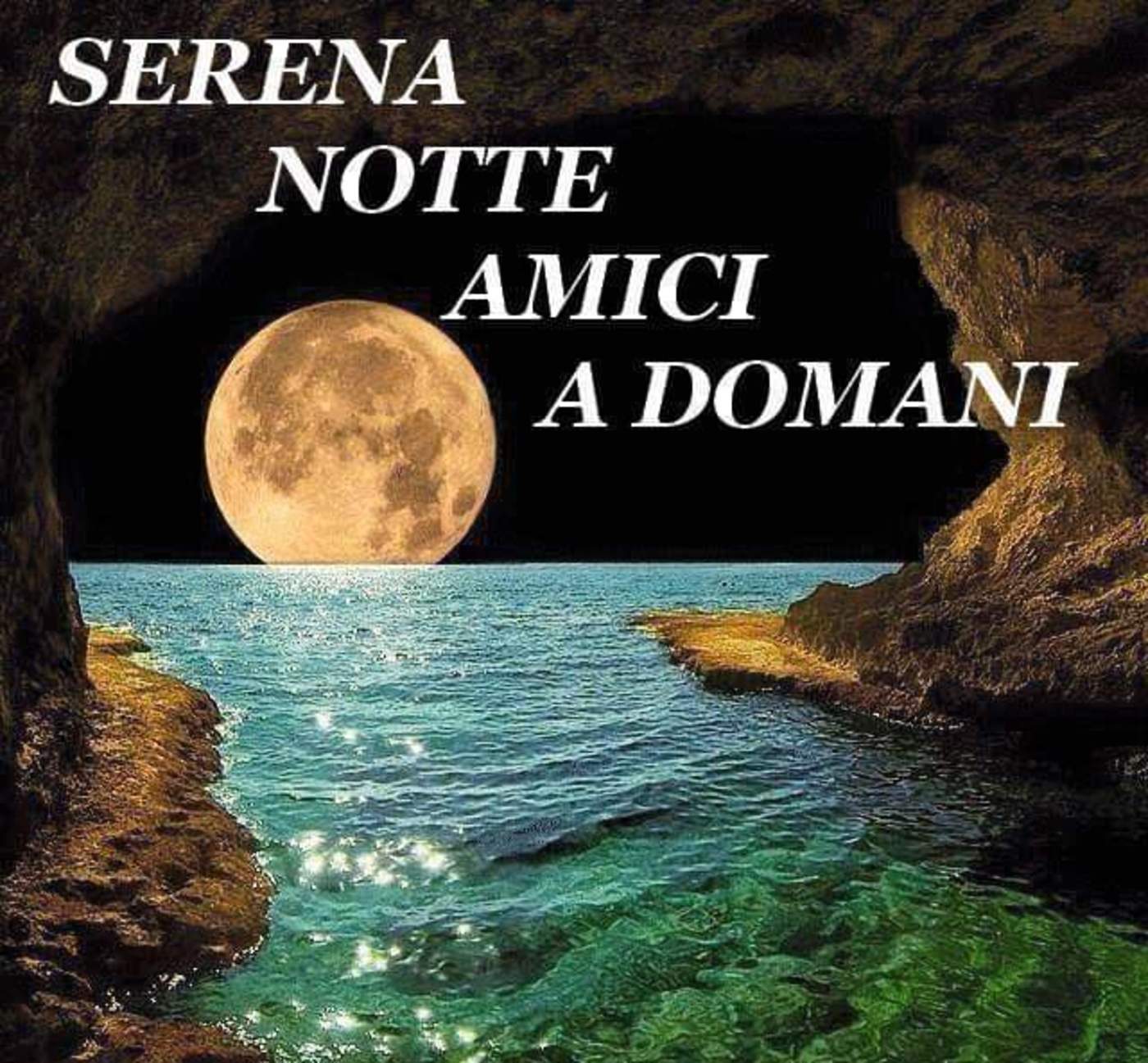 serena notte a domani immagini