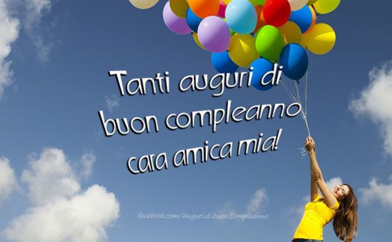 Tanti Auguri Di Buon Compleanno Cara Amica Mia Buongiorno Immagini It