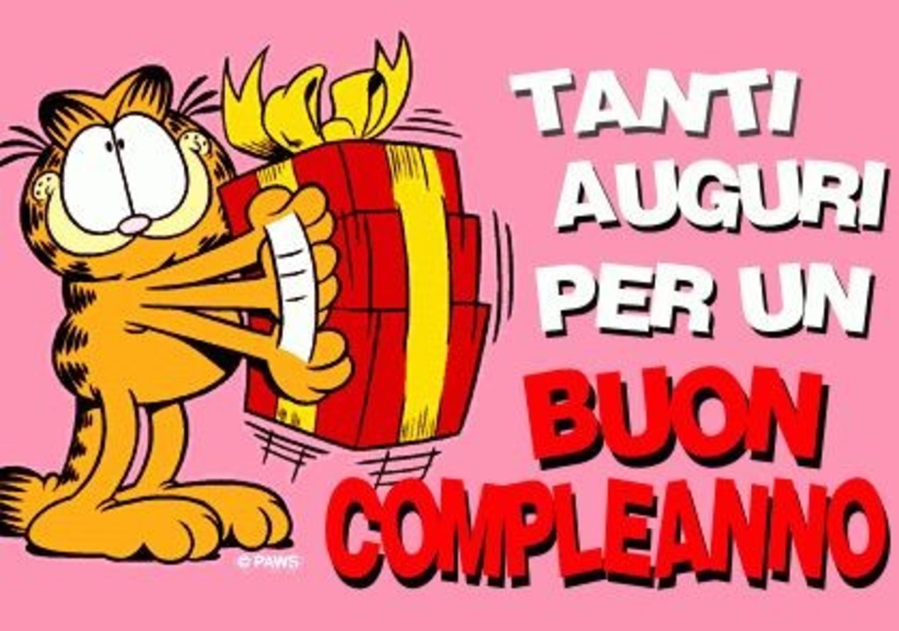 Tanti auguri di Buon Compleanno con Garfield 375