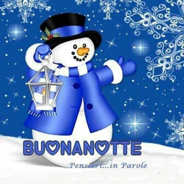 Buonanotte con i pupazzi di neve (1)