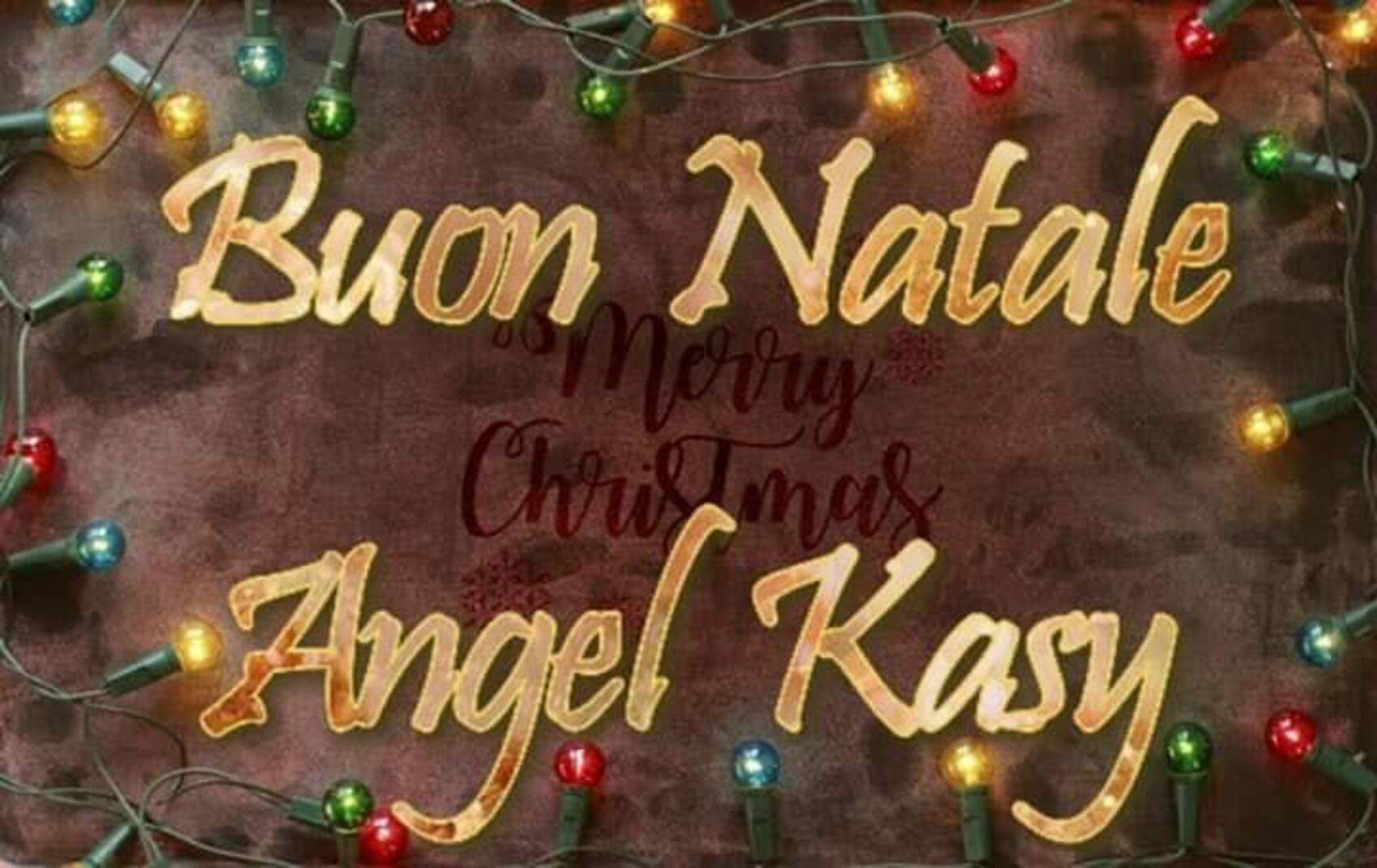 Buon Natale Angel Kasy