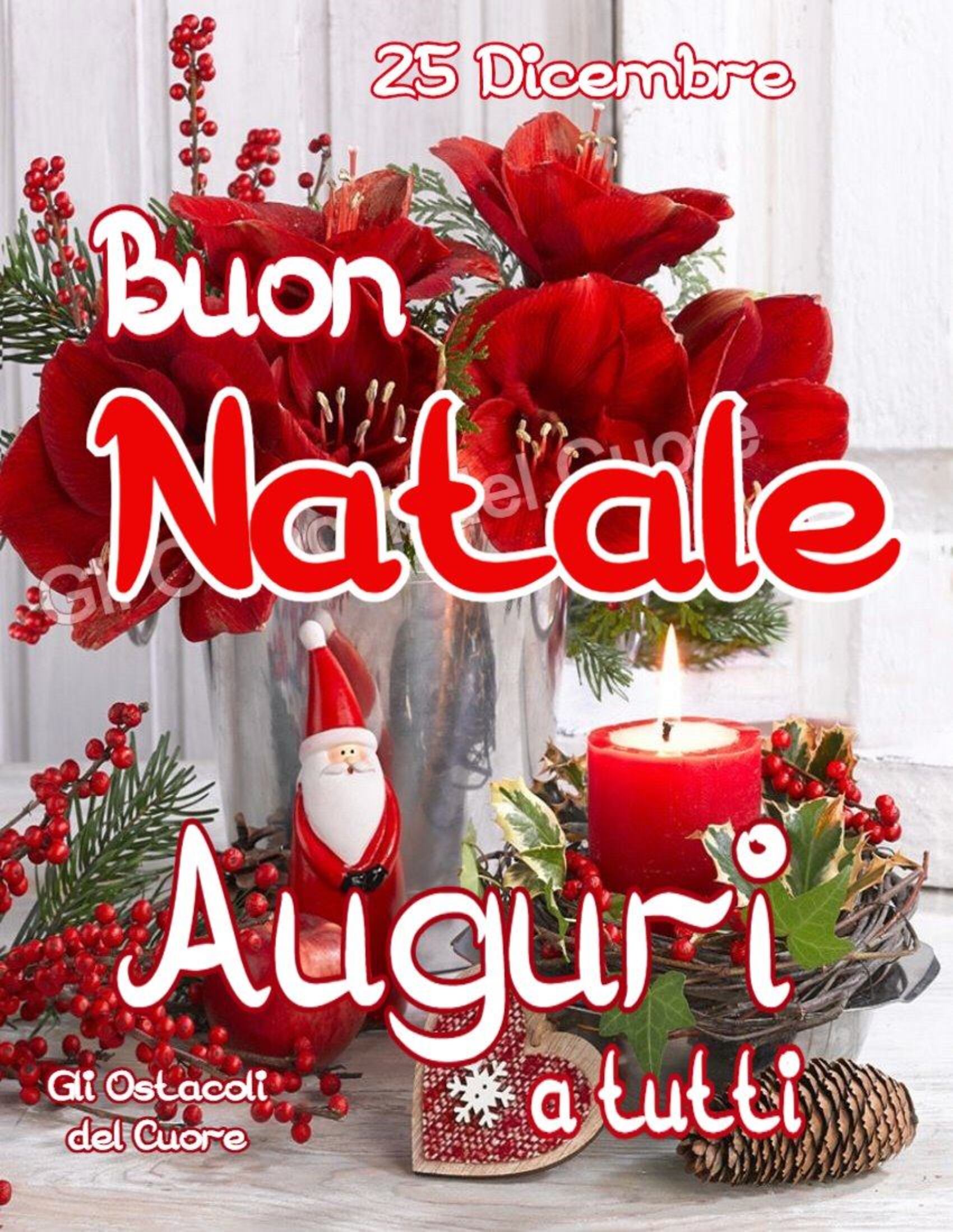 Buon Natale auguri a tutti 25 dicembre